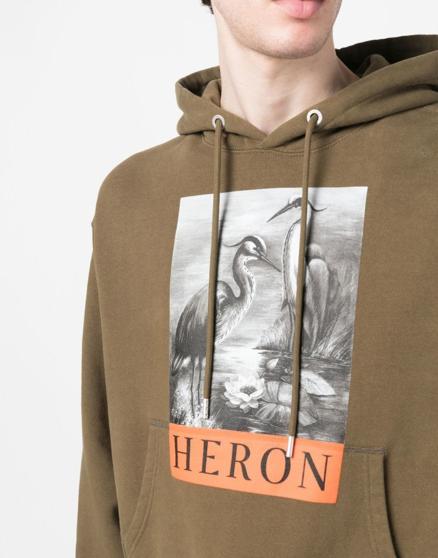 Heron Preston Heron Bw Logo Hoodie