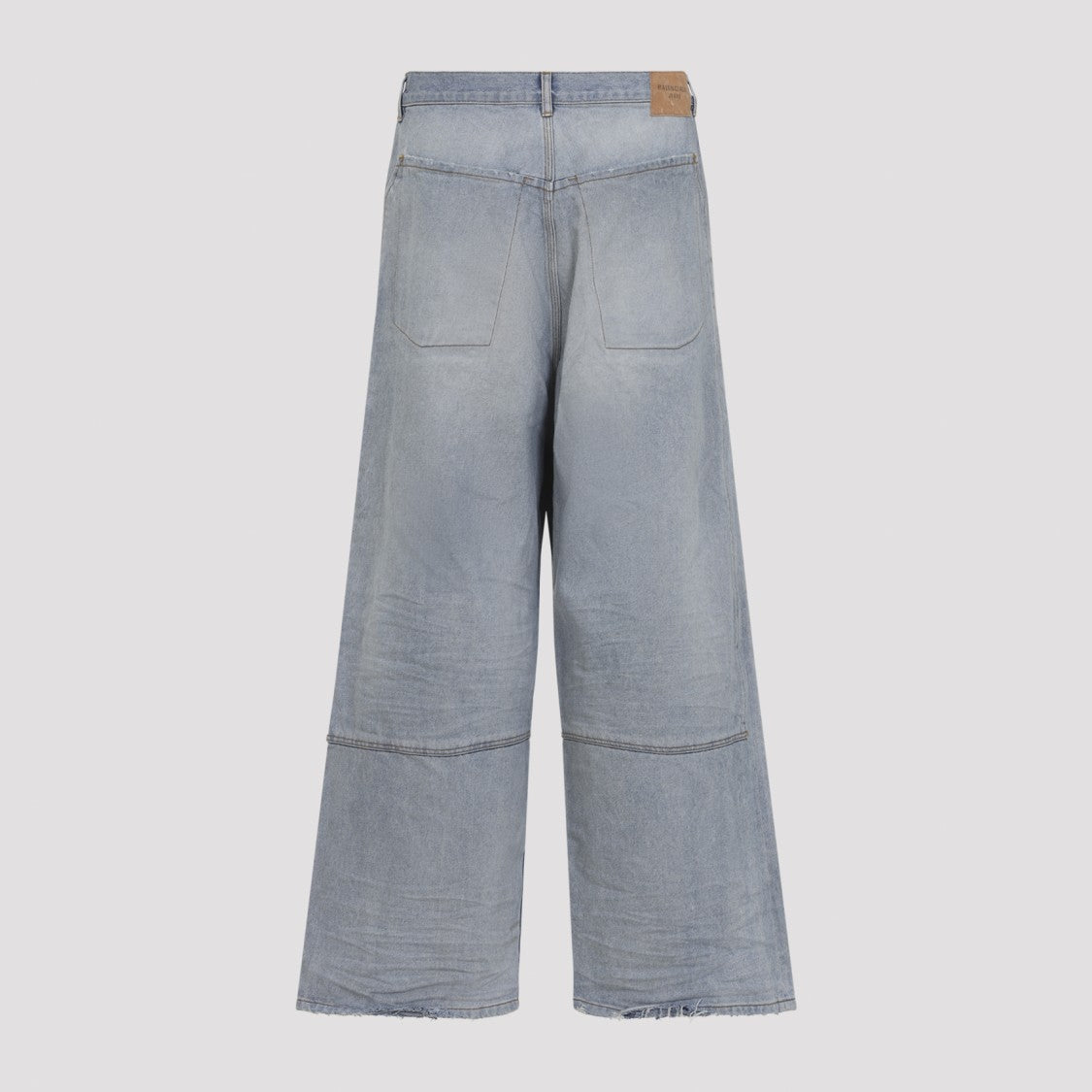 Balenciaga Minimal Baggy Light Blue Cotton Pants
