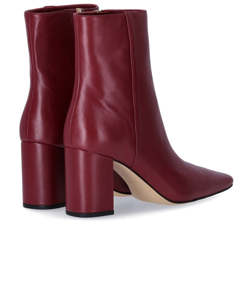 Michael Kors Elisa Mulberry Heeled Ankle Boot