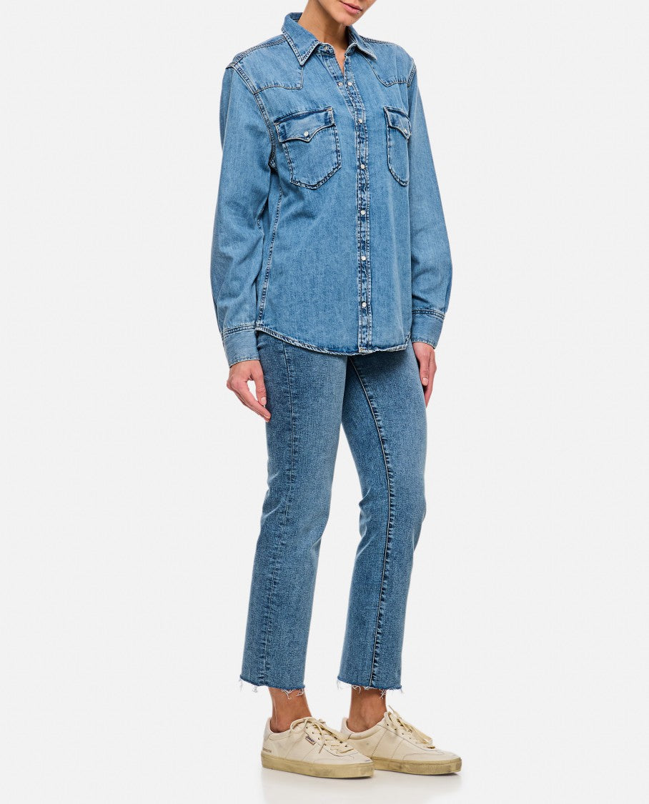 Ag Classic Blue Denim Shirt
