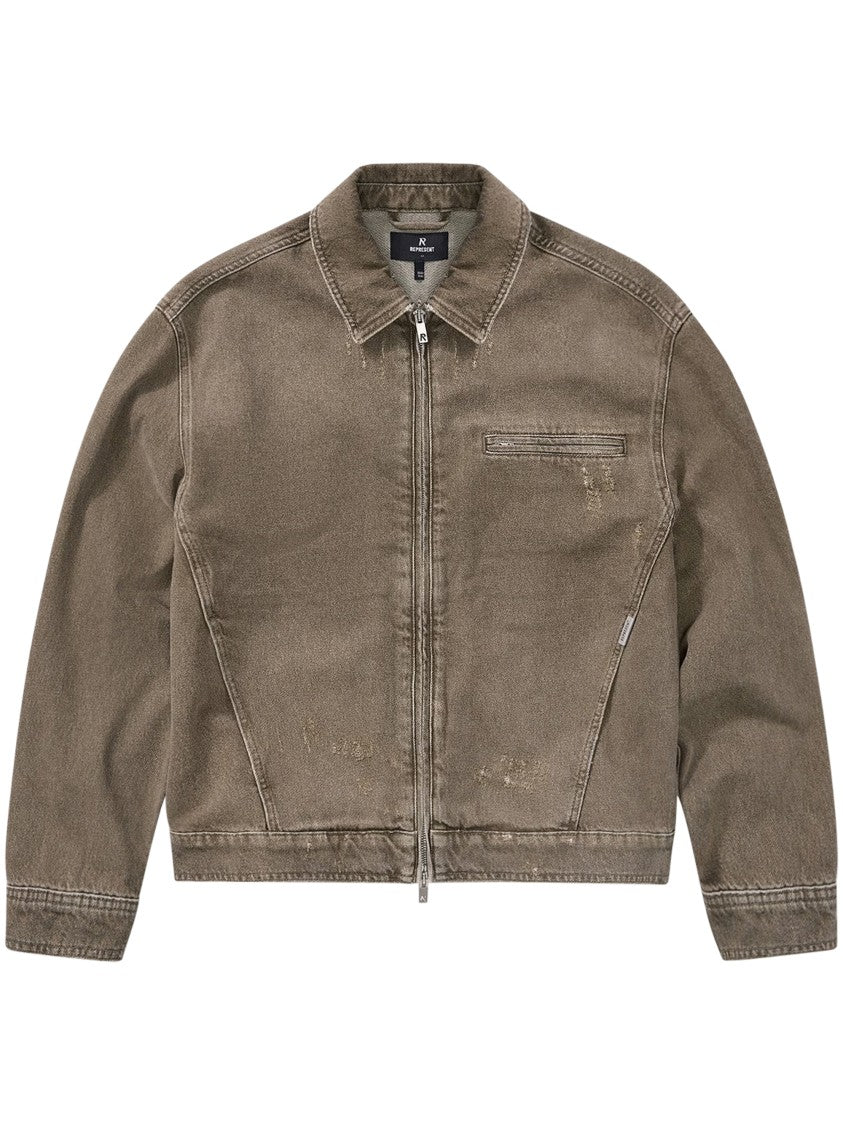 Represent Collared Denim Jacket