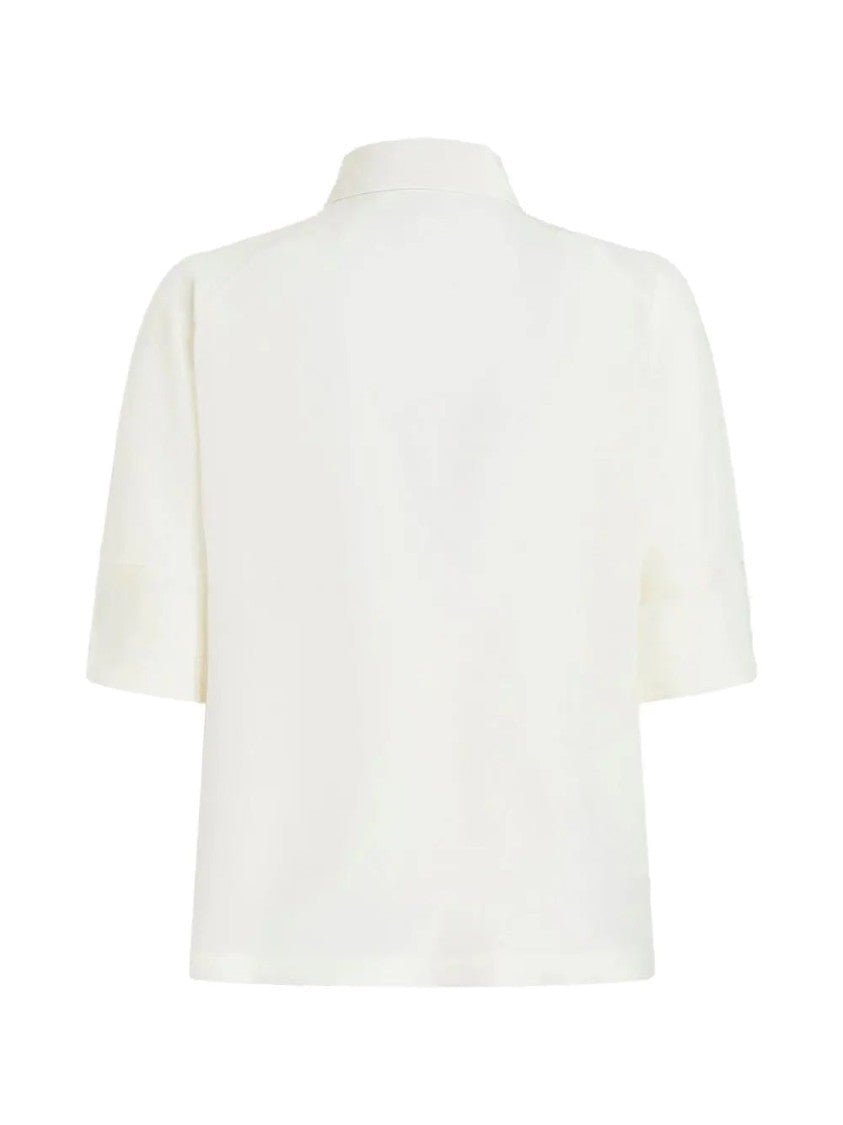 Etro Relaxed Fit Silk Long Sleeve Shirt