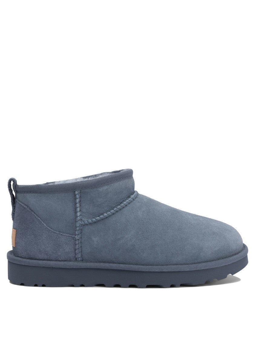 Ugg Ankle Boots With Plush Interior