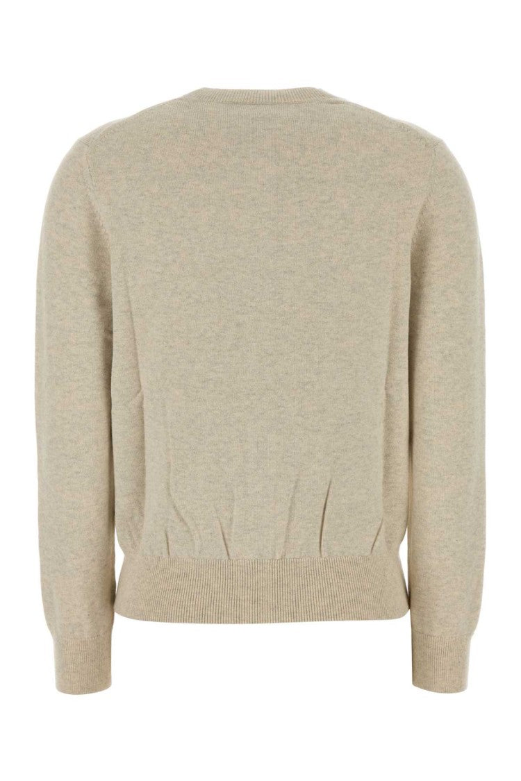 Isabel Marant Étoile Melange Cream Cotton Blend Mona Cardigan