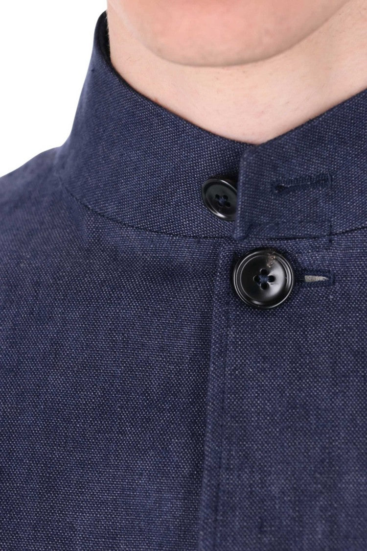 Zegna Il Conte Unstructured Linen Chore Jacket