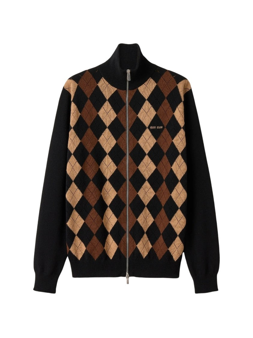 Miu Miu Cashmere Knit Cardigan