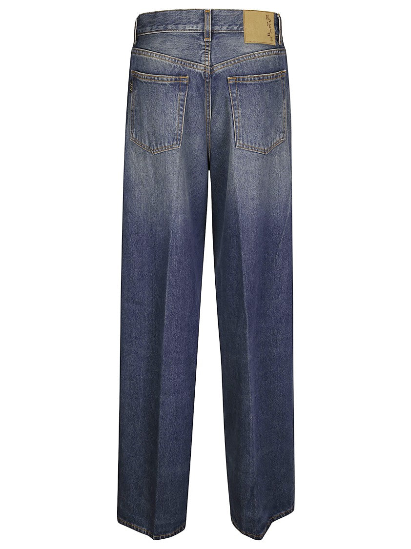 Haikure Wide Fit Five-Pocket Jeans