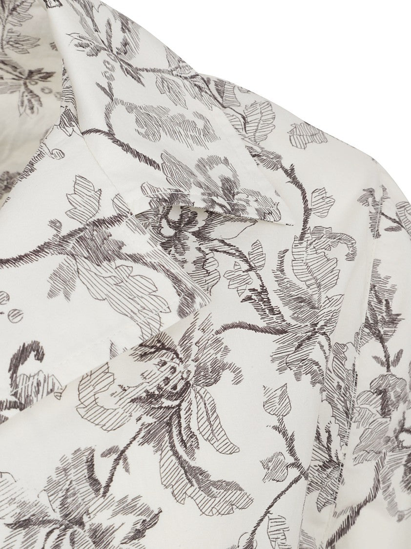 Golden Goose Short-Sleeved Bowling Collar Shirt