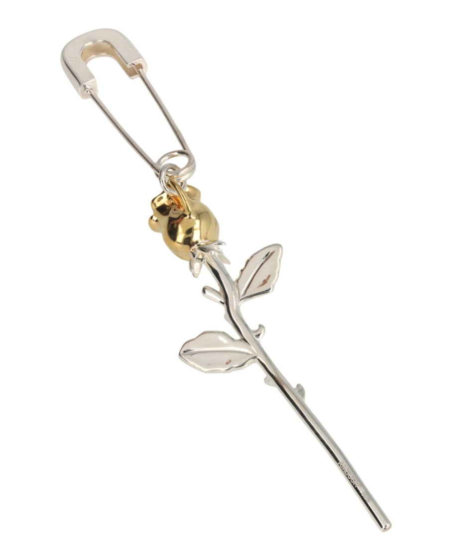 Ambush Rose Charm Single Earring