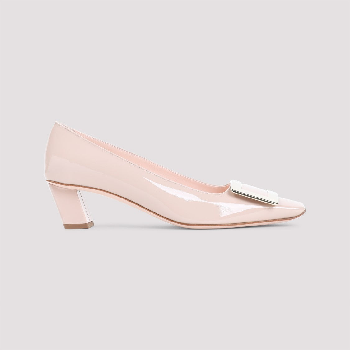 Roger Vivier Nude Calf Leather Pumps