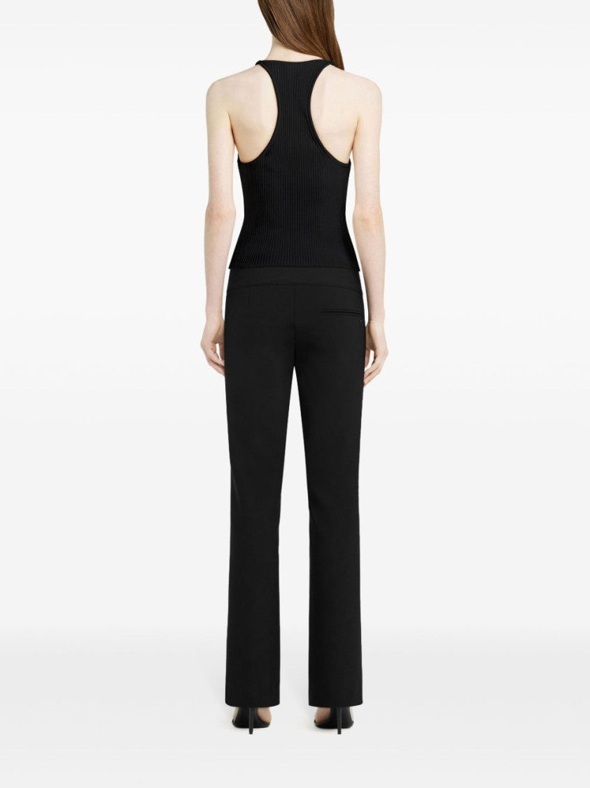 Courrèges Ribbed Sleeveless Top