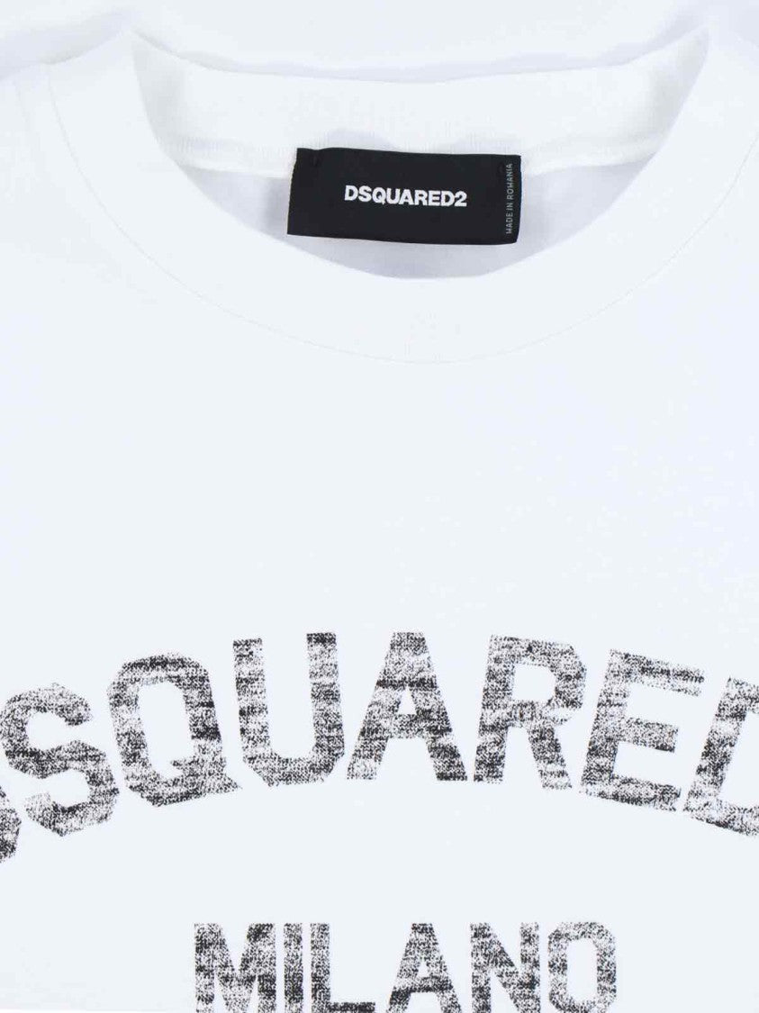Dsquared2 Faded Milano T-Shirt – White
