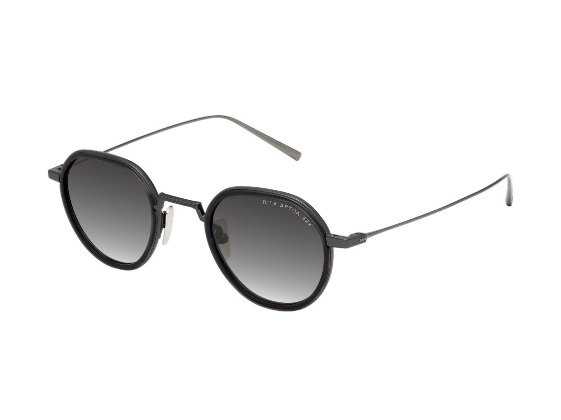 Dita Black Artoa.82X Gradient Round Sunglasses
