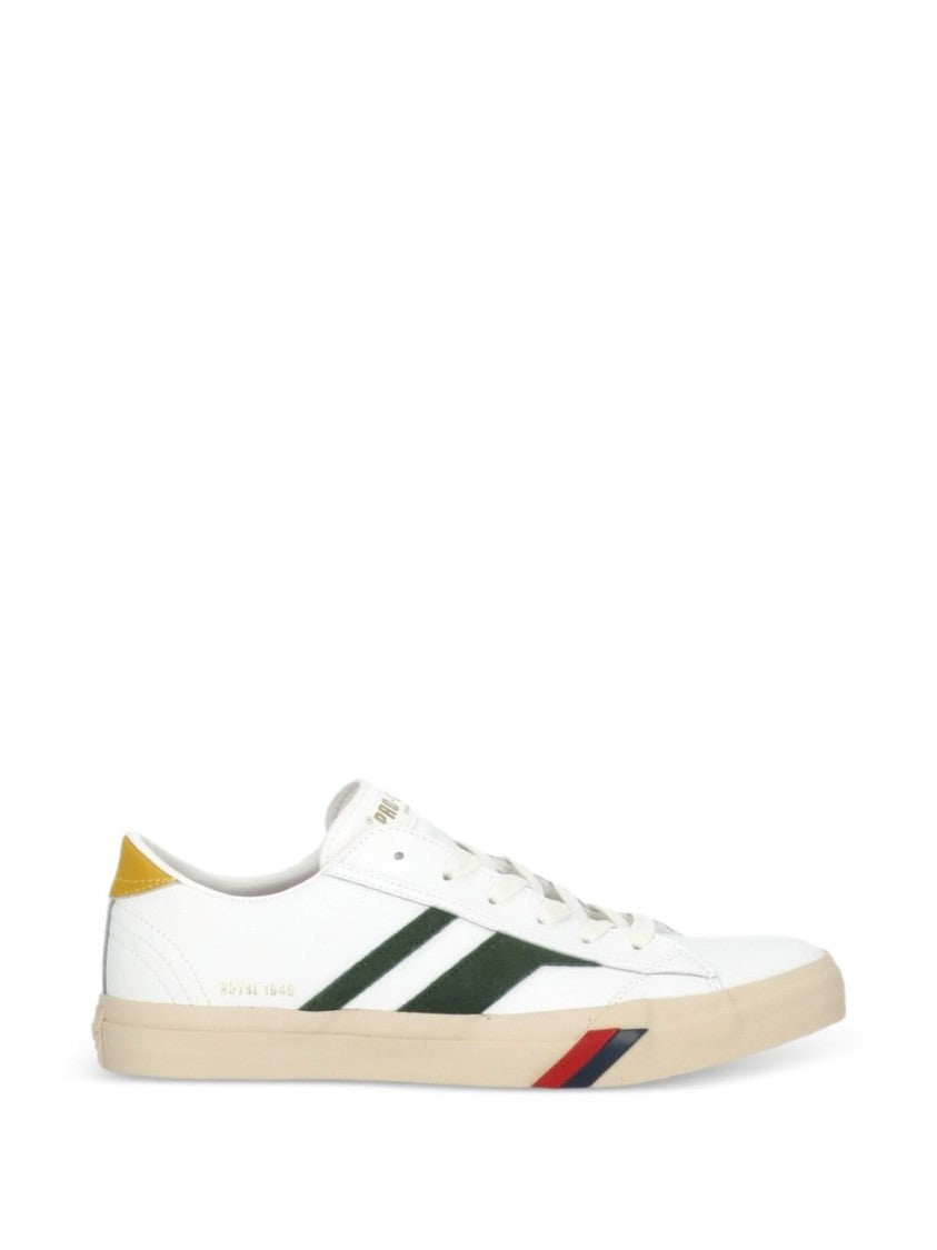 Pro-Keds Low-Top Sneakers With Striped Detailing And Unique Accents