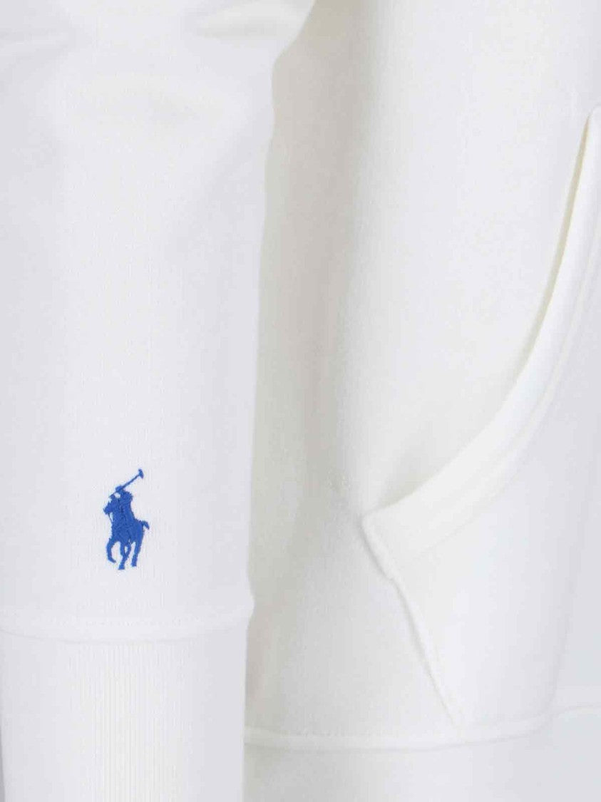 Polo Ralph Lauren Logo Hoodie – White