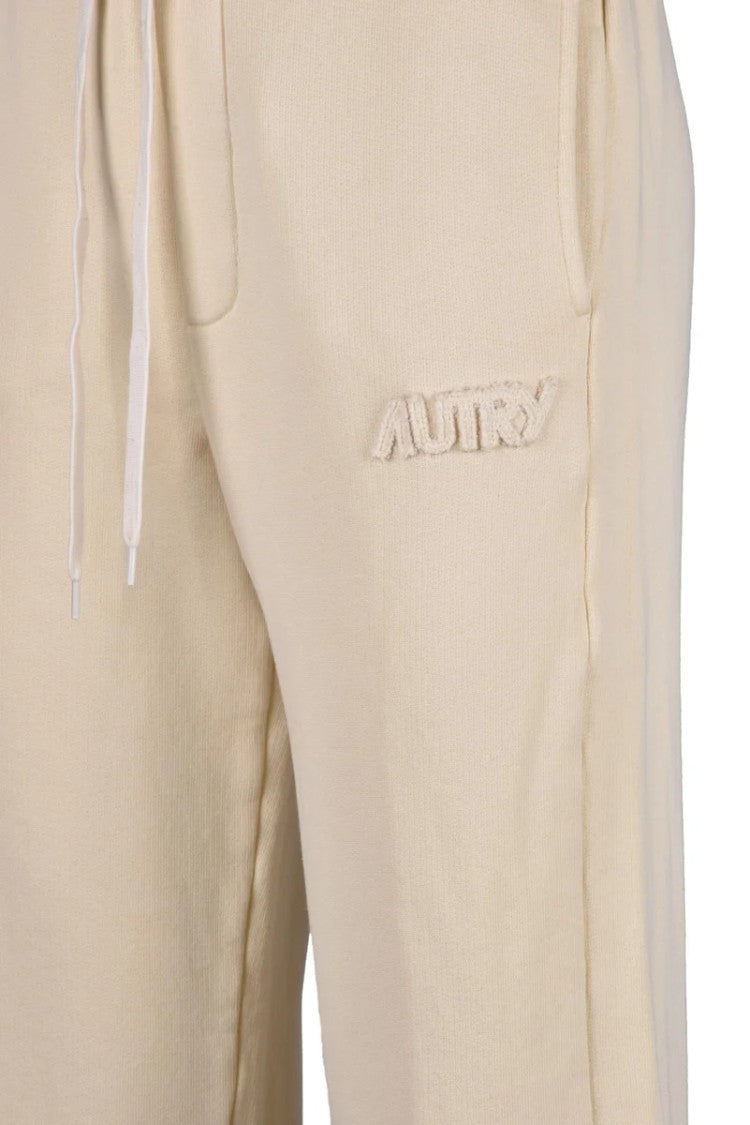 Autry Cropped White Tracksuit Pants