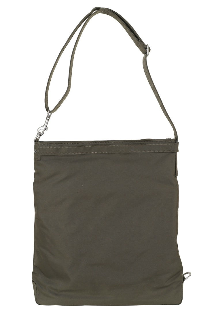 A.P.C. Green Rectangular Nylon Crossbody Bag