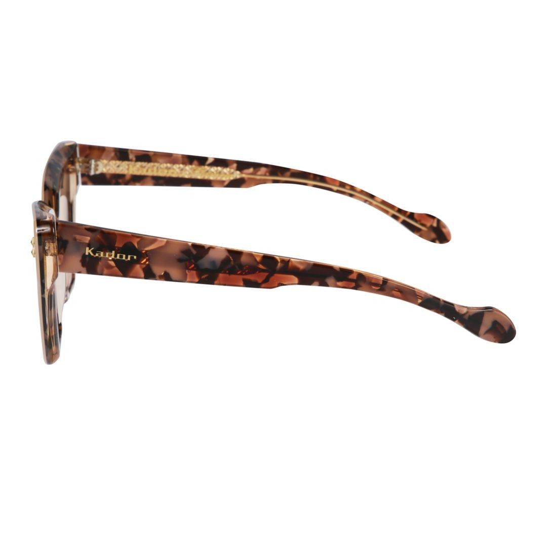 Kador Vanessa Glamour Gradient Angular Cat-Eye Sunglasses