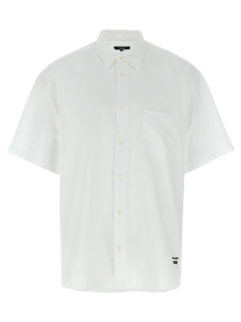 Comme Des Garçons Logo Embroidery Shirt