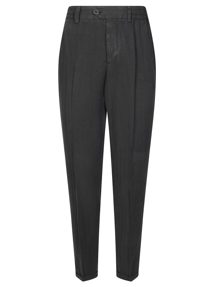 Pt01 Pt01 Matte Finish Tapered Carrot Pants