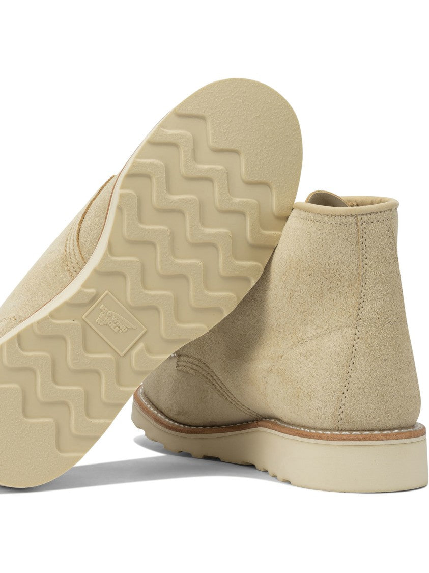 Red Wing 6'' Moc Toe 3328 Cream Abilen Lace-Up Ankle Boots