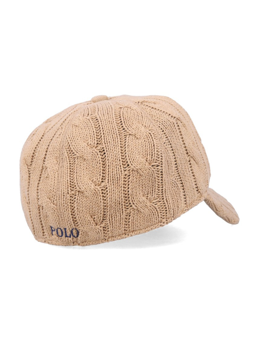 Polo Ralph Lauren Cable-Knit Cotton Ball Cap