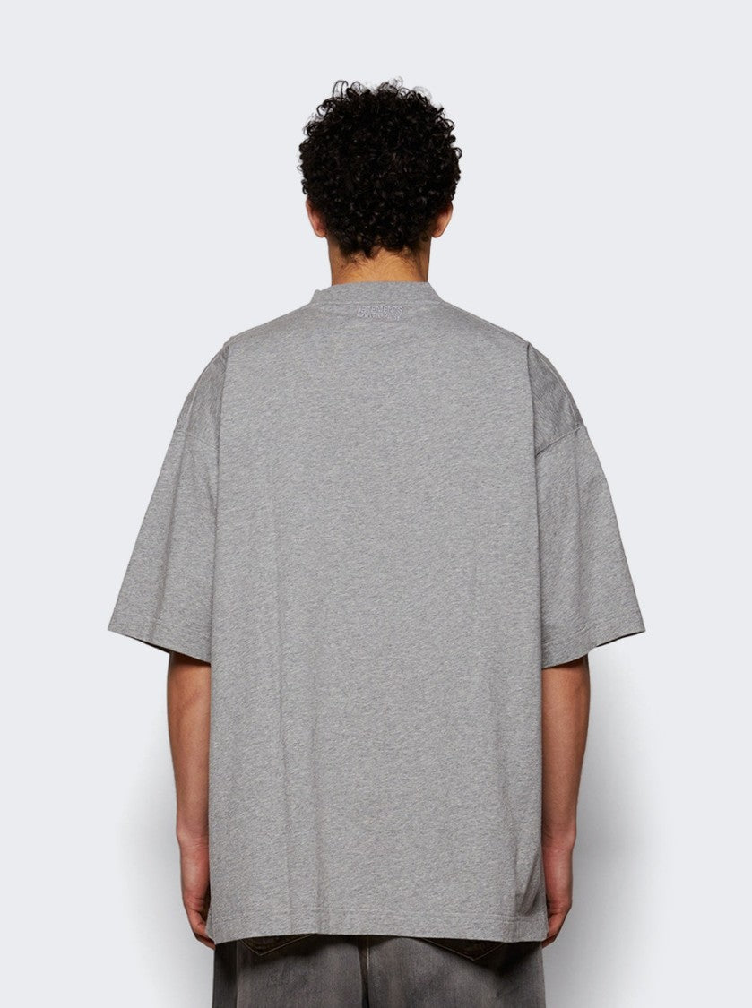 Vetements I'm A Towel Oversized Tee Grey Melange