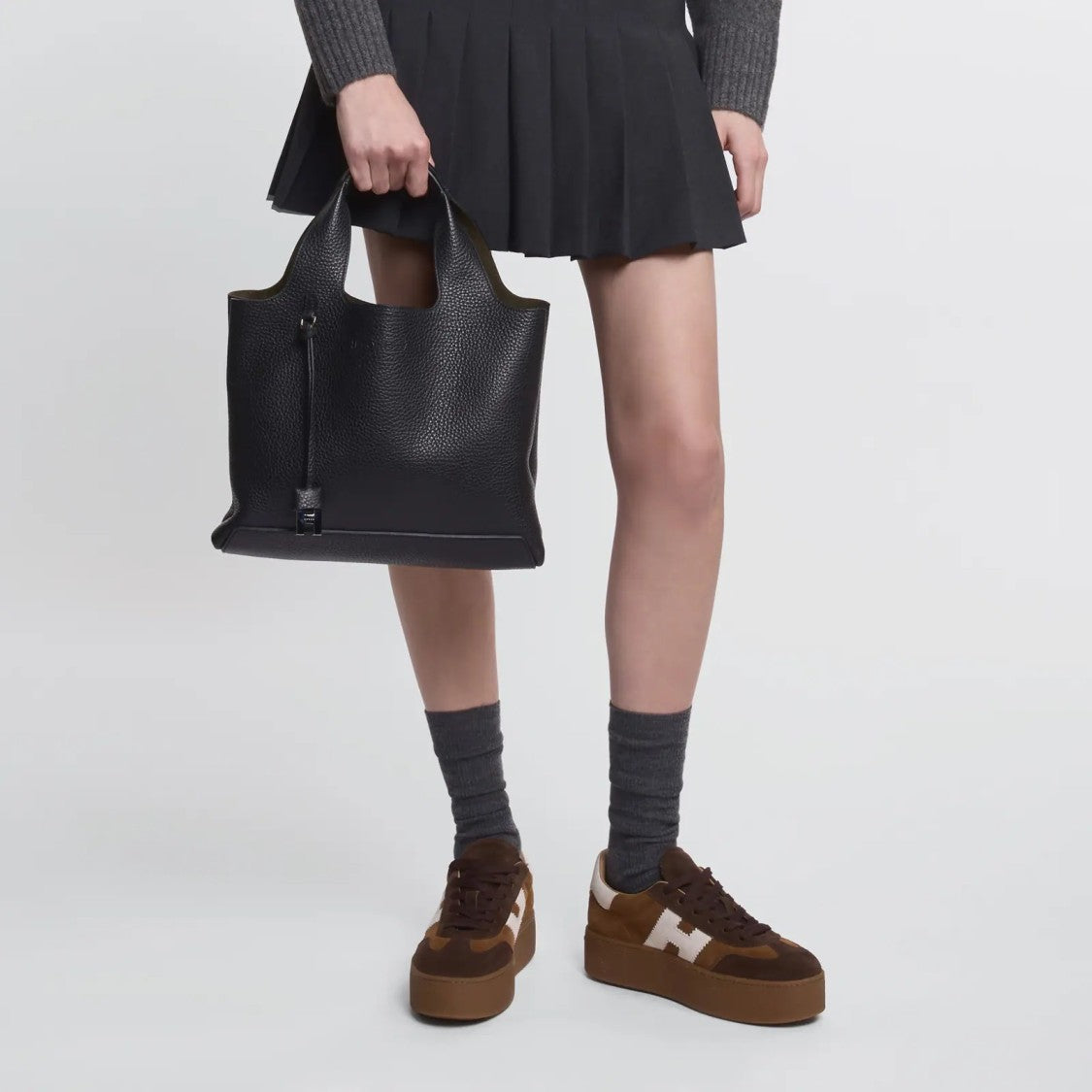 Hogan Black H01r Shopping Piccola Shopping Bag
