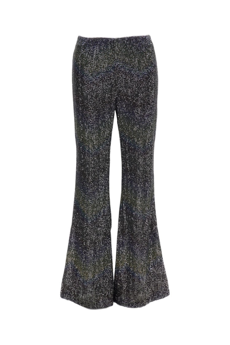 Missoni Flared Trousers With Multicolor Sequin Construction