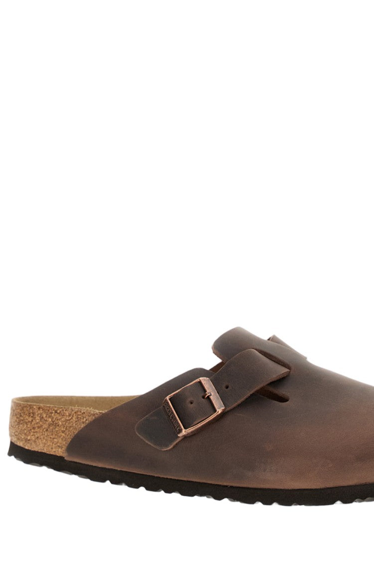 Birkenstock Adjustable Cork And Leather Sandals