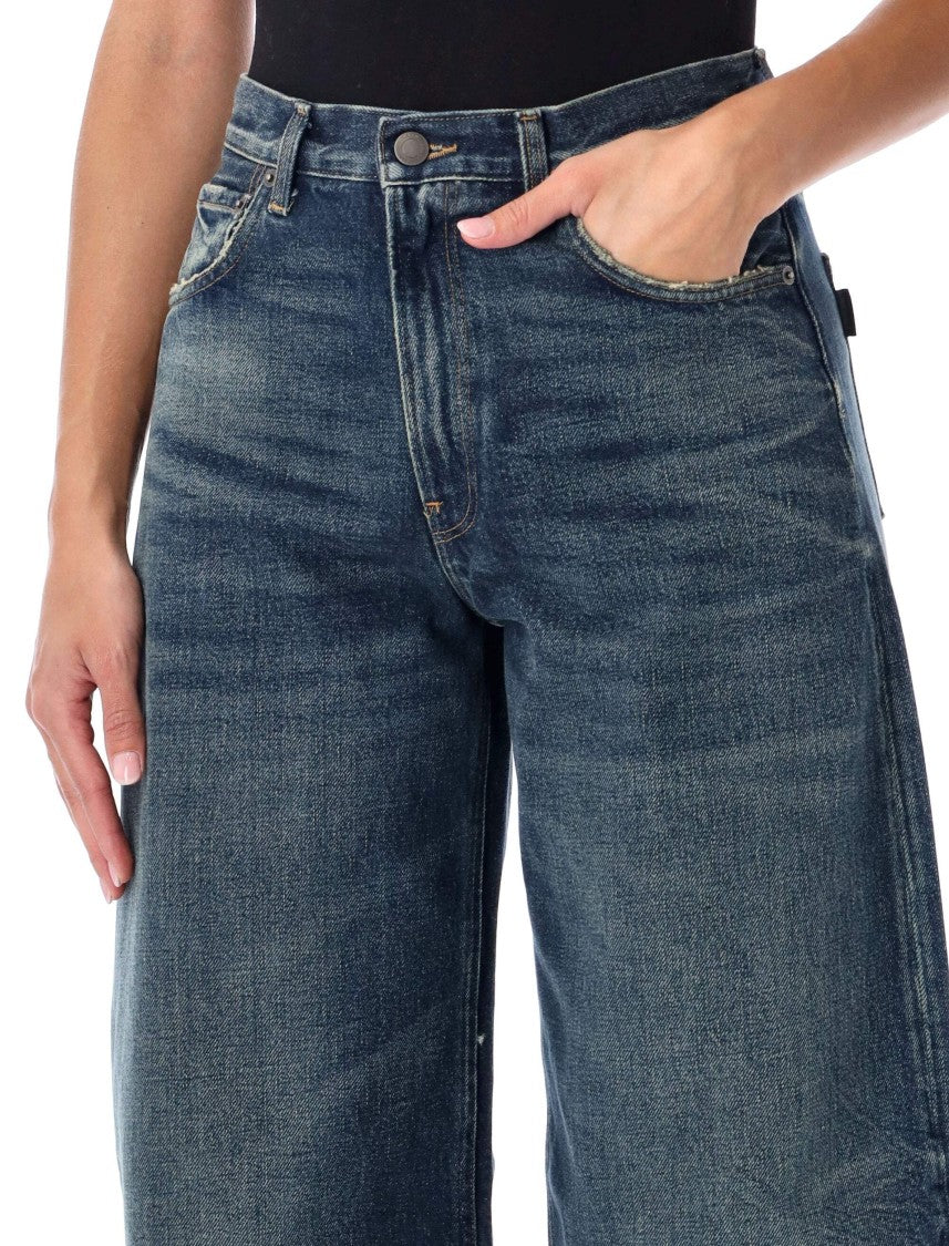 Haikure Bibi Vintage Blue Wide-Leg Jeans