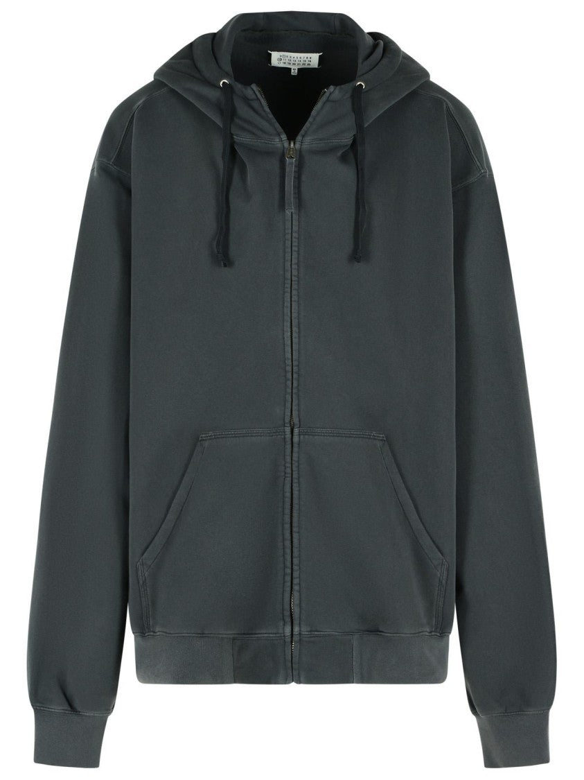 Maison Margiela Gray Cotton Sweatshirt