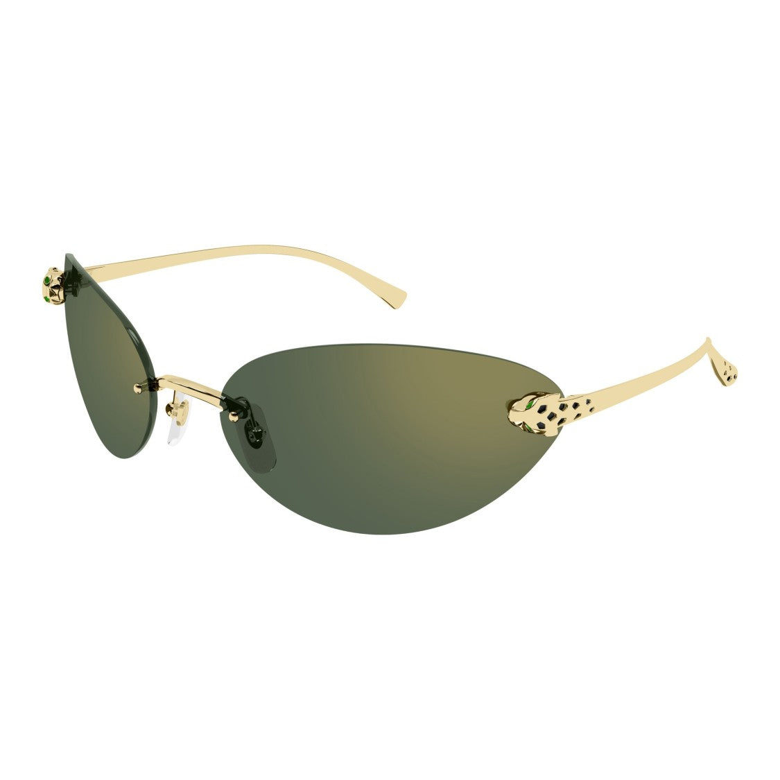 Cartier Ct0635s Rimless Sunglasses