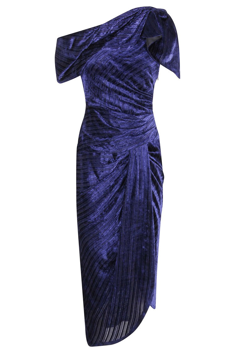 Isabel Marant Zebra Velvet Dévoré Midi Dress