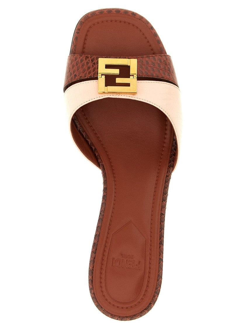 Fendi Ffold' Slides