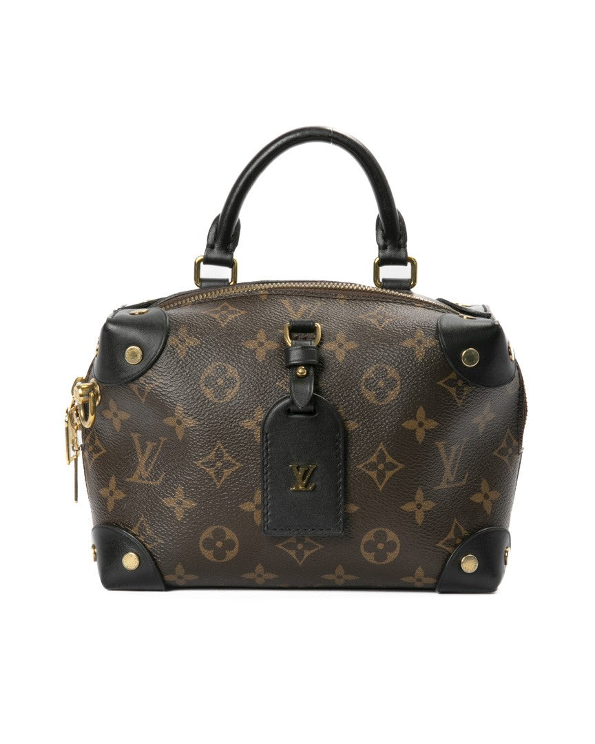Louis Vuitton Monogram Canvas Petite Malle Souple Pm Handbag