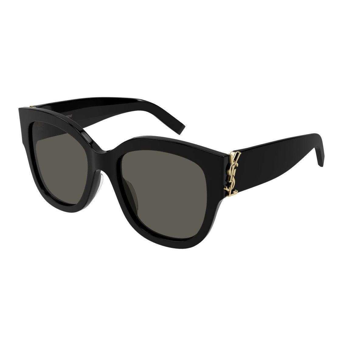 Saint Laurent Sl M95/F Bold Oversized Square Sunglasses With Gold-Tone Detail