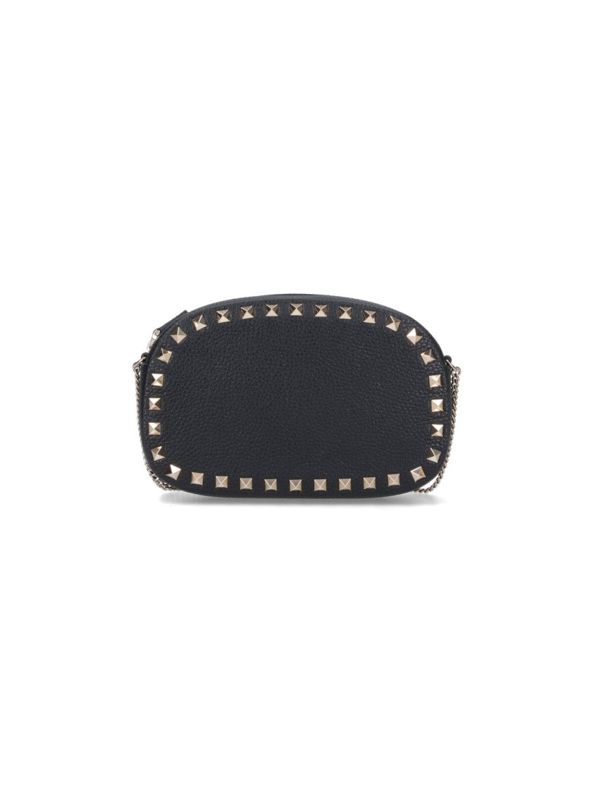 Valentino Garavani Mini "Rockstud" Crossbody Bag – Black