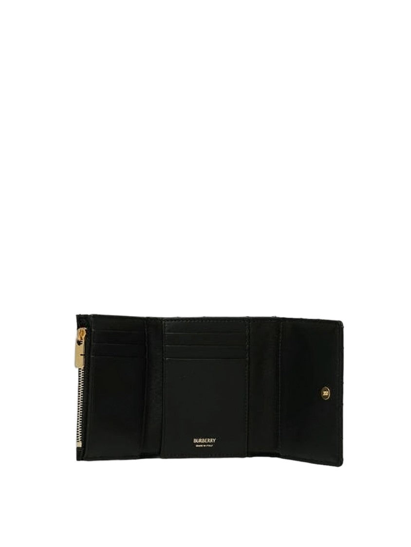 Burberry Diamond-Quilted Calf Leather Burberry Wallet
