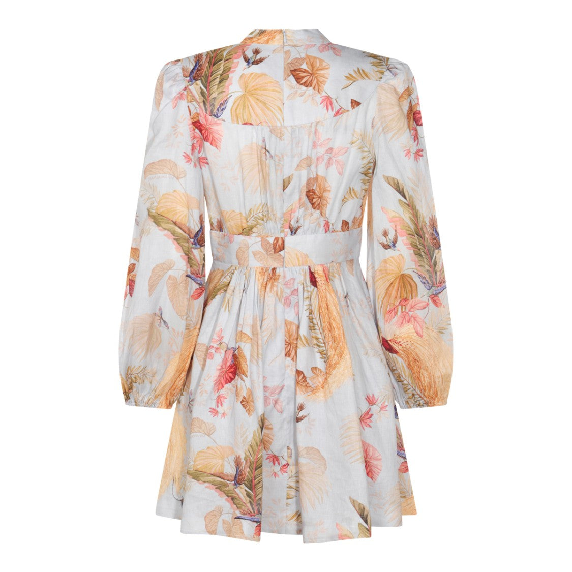 Zimmermann Multicolor Linen Dress