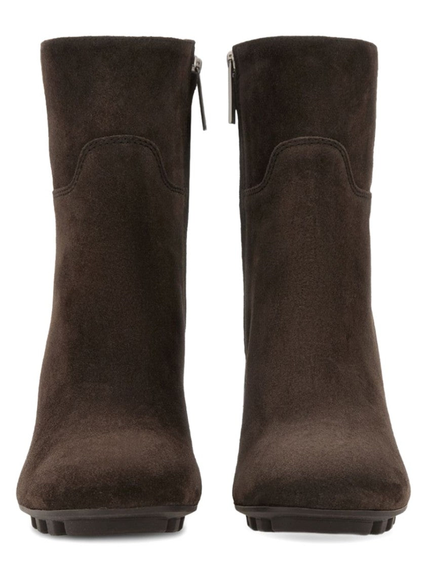 Hogan Black H695 Calfskin Boots