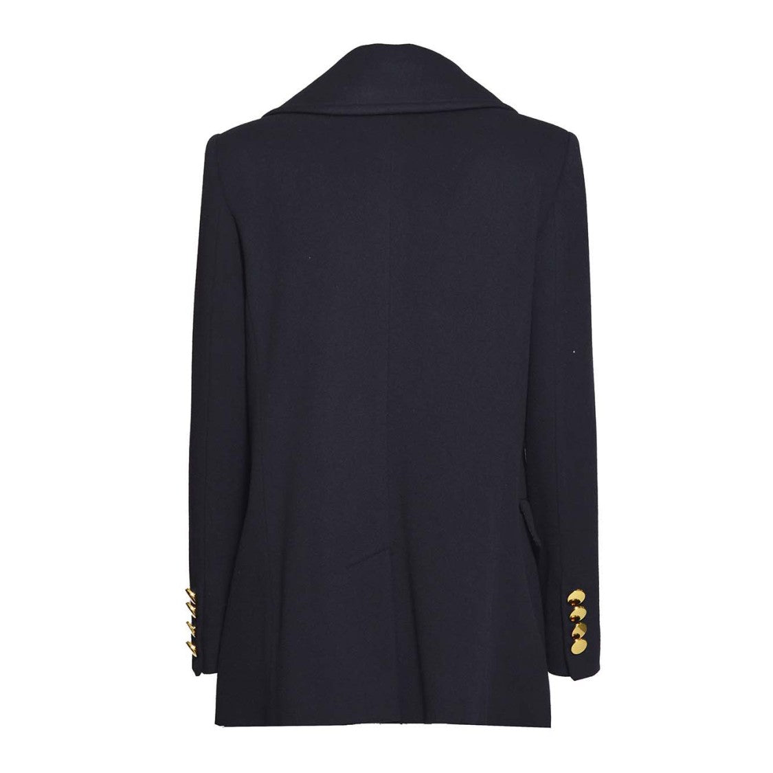 Tagliatore Blue Cashmere And Wool Blanche Coat