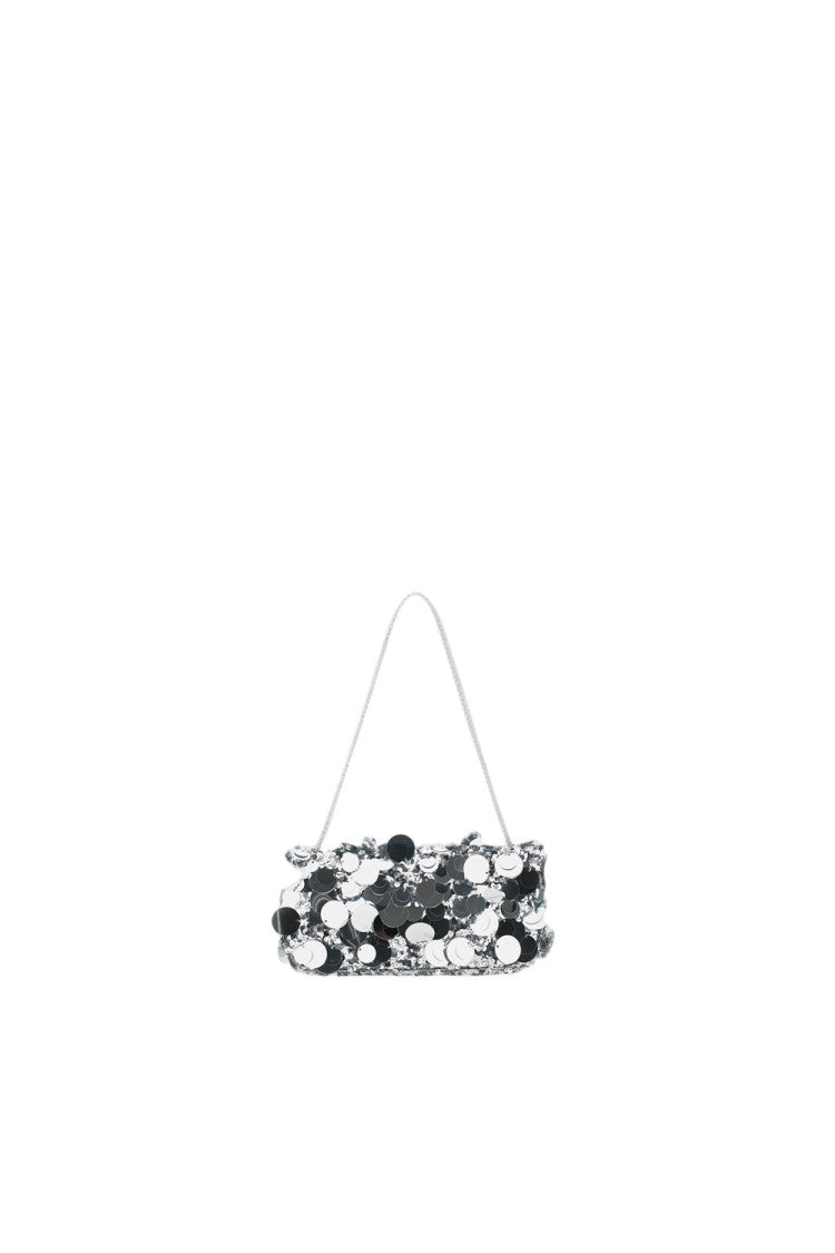 Rabanne Silver Sequined Shoulder Bag