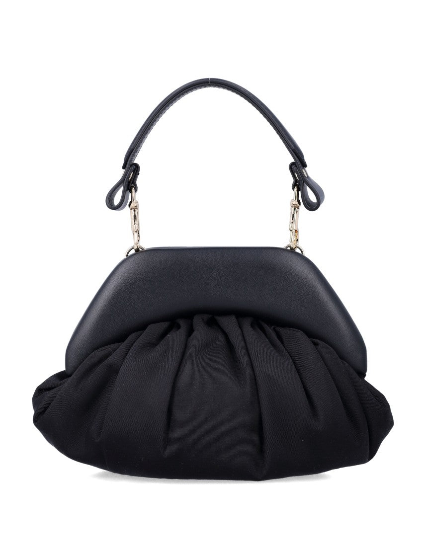 Vivienne Westwood Brooke Black Viscose Clutch Bag