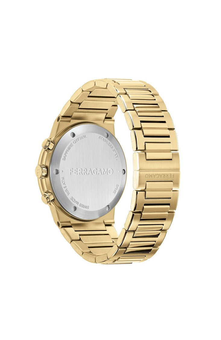 Ferragamo Sapphire Chrono Bracelet Watch