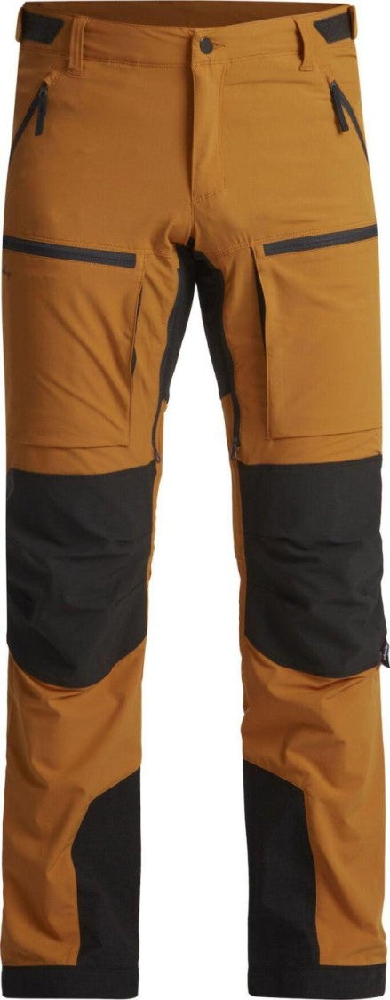 Lundhags Straight Pants With Two-Tone Fabric And Functional Pockets