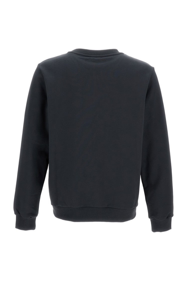 A.P.C. Crew Neck Sweatshirt With Embroidered Rue Madame Logo
