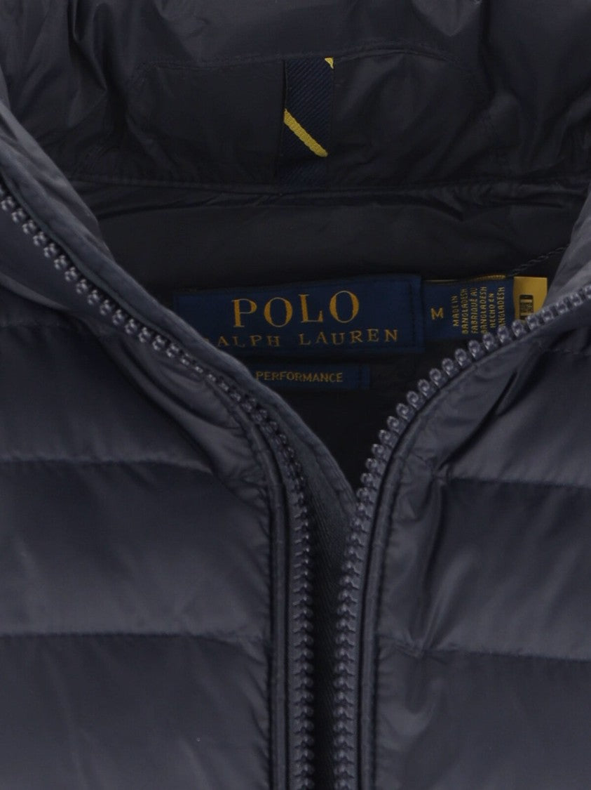 Polo Ralph Lauren Logo Zip Puffer Jacket – Navy