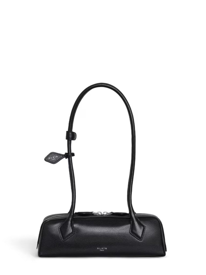 Alaïa Black Leather Small Le Teckel Shoulder Bag