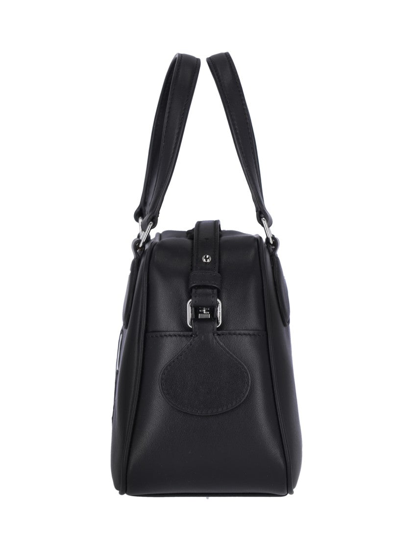 Courrèges "Re-Edition" Bowling Bag – Black